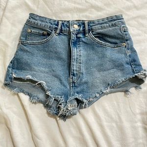 Zara denim/jean shorts